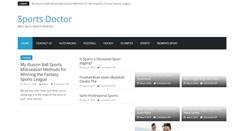 Desktop Screenshot of drsports.net