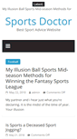 Mobile Screenshot of drsports.net